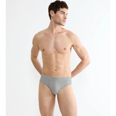 Sloggi Men – EVER Ease Briefs: 2× organické slipy s termoregulací Sloggi DARK GREY MELANGE XXL Sloggi Men – EVER Ease Briefs: 2× organické slipy s termoregulací Sloggi DARK GREY MELANGE XXL