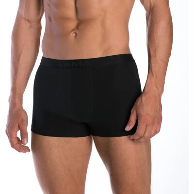 Boxerky Lama M-4001 SZG-02 A2 S-2XL Černá XXL Boxerky Lama M-4001 SZG-02 A2 S-2XL Černá XXL
