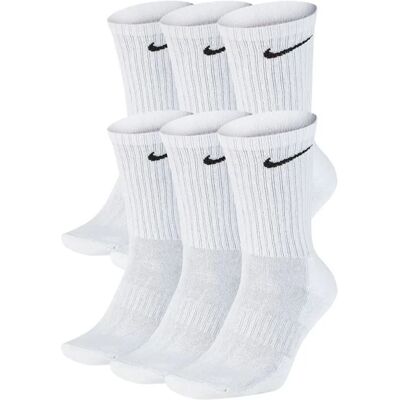Ponožky Nike Everyday Cushion Crew 6Pak SX7666-100 42 - 46 Ponožky Nike Everyday Cushion Crew 6Pak SX7666-100 42 - 46
