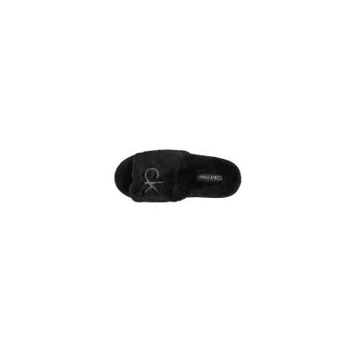 Dámské domácí pantofle SLIPPER SANDAL FUR W HW0HW00634-BAX - Calvin Klein černá 36 Dámské domácí pantofle SLIPPER SANDAL FUR W HW0HW00634-BAX - Calvin Klein černá 36