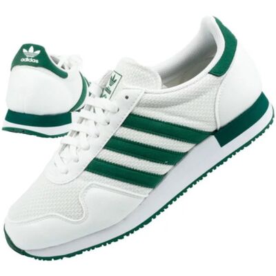Sportovní pánská obuv USA 84 U HQ4269 - Adidas 40 bílo-zelená Sportovní pánská obuv USA 84 U HQ4269 - Adidas 40 bílo-zelená
