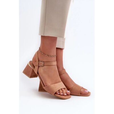 SWEET SHOES Sandály LT33 karamelové - Step in style 38 SWEET SHOES Sandály LT33 karamelové - Step in style 38