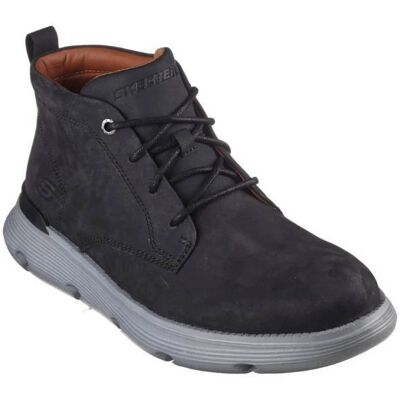 Unisex kotníkové boty Garza Fontaine M 204903-BLK Černá - Skechers černá 39.5 Unisex kotníkové boty Garza Fontaine M 204903-BLK Černá - Skechers černá 39.5