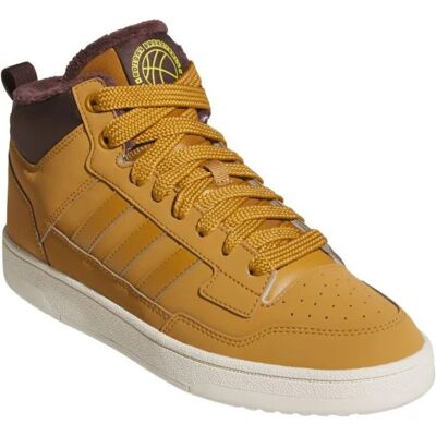 Pánské sportovní kotníkové boty Rapid Court Mid Winterized JR0171 Hořčicová s hnědou - Adidas hořčicová 45 1/3 Pánské sportovní kotníkové boty Rapid Court Mid Winterized JR0171 Hořčicová s hnědou - Adidas hořčicová 45 1/3