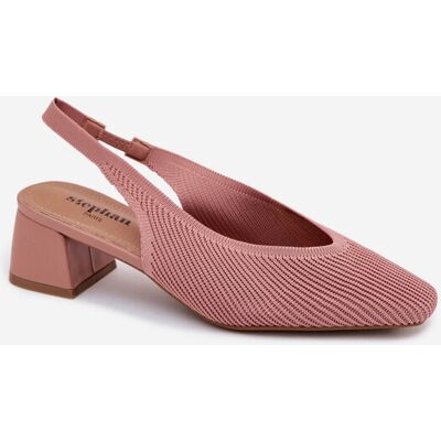 SWEET SHOES Dámské sandály na podpatku YT-25 Marcelle -Stephan Paris tmavě zelená 39 SWEET SHOES Dámské sandály na podpatku YT-25 Marcelle -Stephan Paris tmavě zelená 39