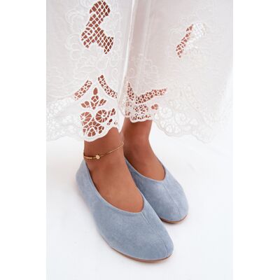 SWEET SHOES Dámské baleríny JH581 modré - Camdena 40 SWEET SHOES Dámské baleríny JH581 modré - Camdena 40