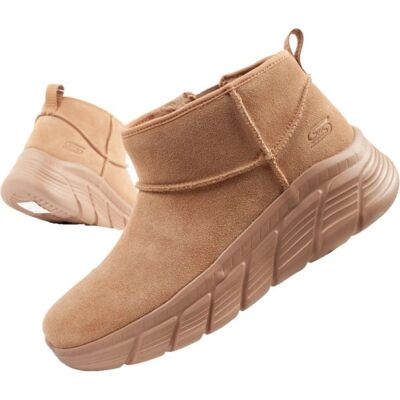Skechers dámské zimní kotníkové boty zateplené kožené hnědé dámské 39.5 Skechers dámské zimní kotníkové boty zateplené kožené hnědé dámské 39.5