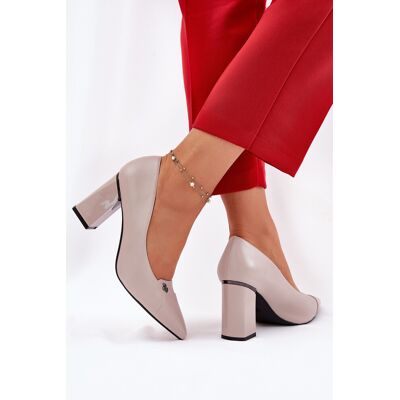 Elegantní Lodičky Na Podpatku Vinceza 62224 Šedé 37 Elegantní Lodičky Na Podpatku Vinceza 62224 Šedé 37