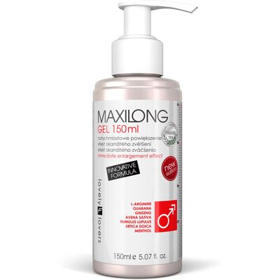 Lovelylovers MAXILONGl 150ml - Intimní gel s okamžitým zvětšením Lovelylovers MAXILONGl 150ml - Intimní gel s okamžitým zvětšením