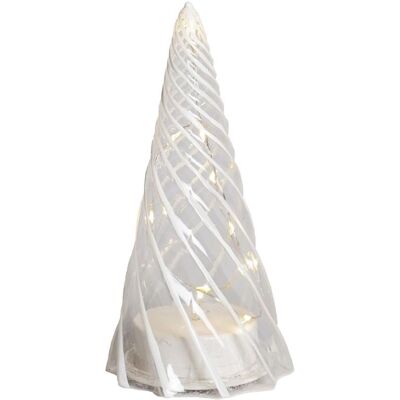 SIRIUS LED světelný stromek, skleněný, čirý, 19 cm SIRIUS LED světelný stromek, skleněný, čirý, 19 cm
