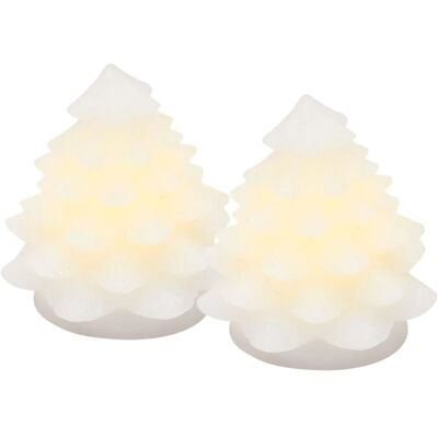 SIRIUS LED svítící stromeček Carla 7 cm, sada 2 kusy, matný SIRIUS LED svítící stromeček Carla 7 cm, sada 2 kusy, matný