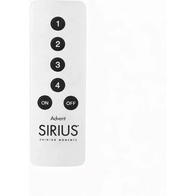 Dálkový ovladač na Adventní LED svíčky SIRIUS Dálkový ovladač na Adventní LED svíčky SIRIUS