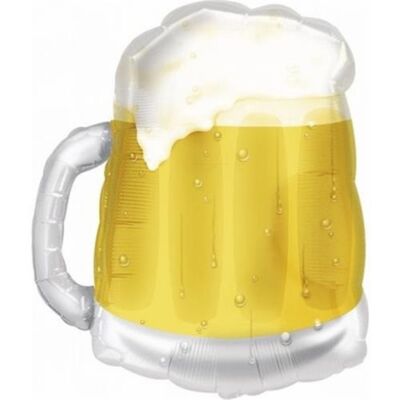 Anagram Foliový balonek Pivo půllitr - průhledný 59 cm Anagram Foliový balonek Pivo půllitr - průhledný 59 cm
