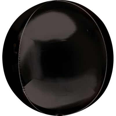 Anagram Foliový balonek jumbo koule Orbz XL černý 53 cm Anagram Foliový balonek jumbo koule Orbz XL černý 53 cm