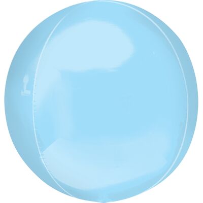 Anagram Foliový balonek jumbo koule Orbz XL pastel modrý 53 cm Anagram Foliový balonek jumbo koule Orbz XL pastel modrý 53 cm