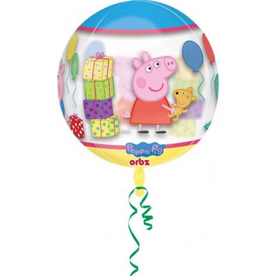Anagram Foliový balonek Orbz prasátko Peppa - 38 x 40 cm Anagram Foliový balonek Orbz prasátko Peppa - 38 x 40 cm