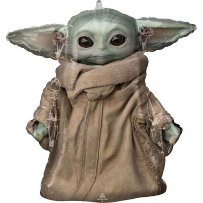 Anagram Foliový balonek Star Wars Mandalorian - Baby yoda Grogu 66 cm Anagram Foliový balonek Star Wars Mandalorian - Baby yoda Grogu 66 cm
