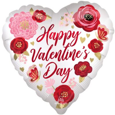 Anagram Foliový balonek Jumbo srdce - Happy Valentýn 71 cm Anagram Foliový balonek Jumbo srdce - Happy Valentýn 71 cm