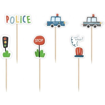 Godan Napichovátko policejní 6 ks Godan Napichovátko policejní 6 ks