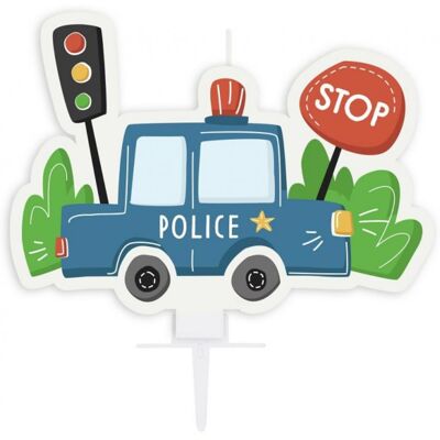 Godan Dortová svíčka policejní auto Godan Dortová svíčka policejní auto
