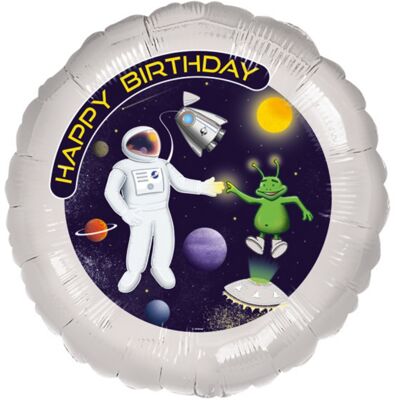 Anagram Foliový balonek Vesmír - Happy Birthday - 45 cm Anagram Foliový balonek Vesmír - Happy Birthday - 45 cm