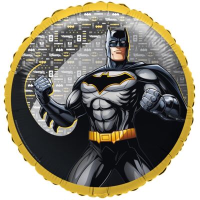 Anagram Foliový balonek kulatý - Batman - 43 cm Anagram Foliový balonek kulatý - Batman - 43 cm