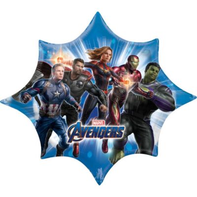 Anagram Foliový balonek Avengers Endgame - hvězda 88 cm Anagram Foliový balonek Avengers Endgame - hvězda 88 cm