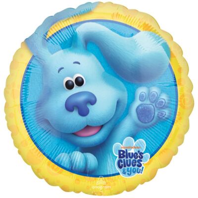 Anagram Foliový balonek Stopy Blue - Modříkovy hádanky 43 cm Anagram Foliový balonek Stopy Blue - Modříkovy hádanky 43 cm