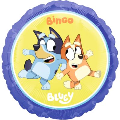 Anagram Foliový balonek Bluey a Bingo - 43 cm Anagram Foliový balonek Bluey a Bingo - 43 cm