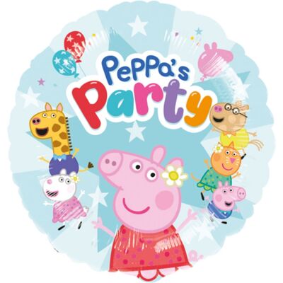 Anagram Foliový balonek Peppa's party - 43 cm Anagram Foliový balonek Peppa's party - 43 cm