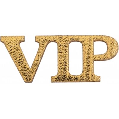 Santex Dřevěné konfety VIP 10 ks - 5 x 2 cm Santex Dřevěné konfety VIP 10 ks - 5 x 2 cm
