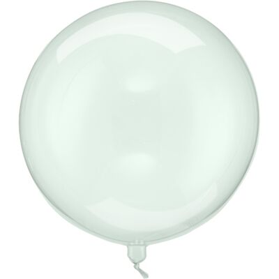 Party Deco Dekorační bublina průhledná 40 cm - zelená Party Deco Dekorační bublina průhledná 40 cm - zelená