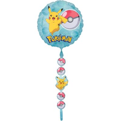 Anagram Jumbo chodící balónek Pokémon, kulatý, 60 x 175 cm Anagram Jumbo chodící balónek Pokémon, kulatý, 60 x 175 cm