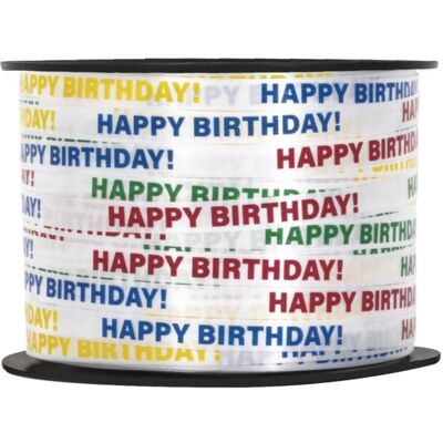 Unique Stuha s potiskem Happy Birthday, 201 m Unique Stuha s potiskem Happy Birthday, 201 m