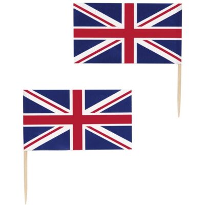 Unique Zápichové britské vlaječky 6,5 cm – 30 ks Unique Zápichové britské vlaječky 6,5 cm – 30 ks