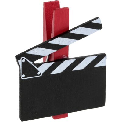Santex Tabulka na kolíčku Hollywood – 5 x 5 cm, 6 ks Santex Tabulka na kolíčku Hollywood – 5 x 5 cm, 6 ks