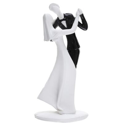 Santex Svatební figurka tančící novomanželé – 14 cm Santex Svatební figurka tančící novomanželé – 14 cm