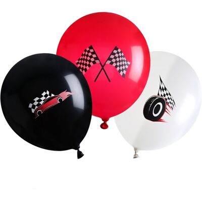 Santex Balonky s motivem Formule 1 – sada 6 ks, 30 cm Santex Balonky s motivem Formule 1 – sada 6 ks, 30 cm