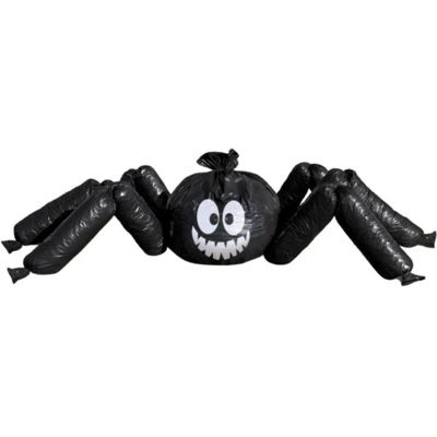 Unique Obří pavouk z pytlů na listí – Halloween dekorace Unique Obří pavouk z pytlů na listí – Halloween dekorace