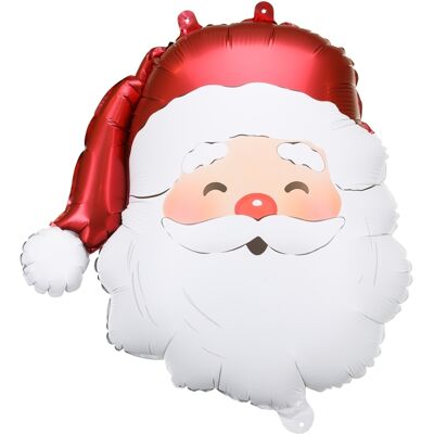 Party Deco Fóliový balonek Santa Claus 42 x 43,5 cm Party Deco Fóliový balonek Santa Claus 42 x 43,5 cm