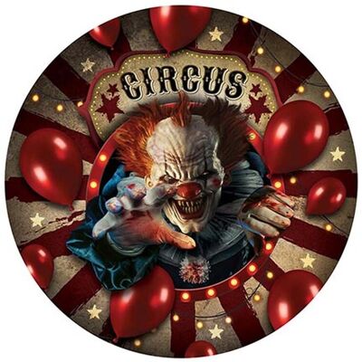 Fiestas Guirca Plastová mísa Strašidelný cirkus – klaun, 27 x 9 cm Fiestas Guirca Plastová mísa Strašidelný cirkus – klaun, 27 x 9 cm