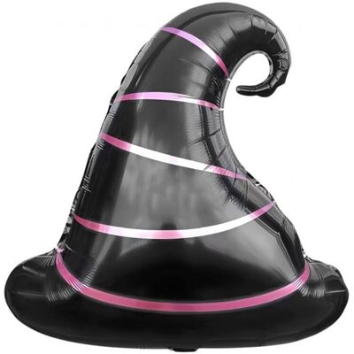 Godan Fóliový balónek Čarodějnický klobouk – 51 × 50 cm Godan Fóliový balónek Čarodějnický klobouk – 51 × 50 cm