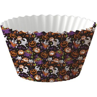 Fiestas Guirca Papírové košíčky na muffiny Halloween 5 cm – 50 ks Fiestas Guirca Papírové košíčky na muffiny Halloween 5 cm – 50 ks