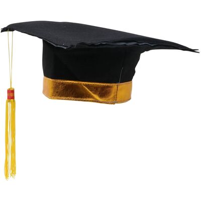 Šátek Studenta DISFRAZZES s Zlatou Páskou - Kostýmový Doplňek Šátek Studenta DISFRAZZES s Zlatou Páskou - Kostýmový Doplňek