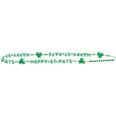 Amscan - Riethmüller Náhrdelník na oslavu Svatého Patrika - Happy St. Pats 6 ks Amscan - Riethmüller Náhrdelník na oslavu Svatého Patrika - Happy St. Pats 6 ks