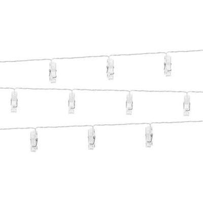 Party Deco Kolíčky s LED světélkem - 140 cm Party Deco Kolíčky s LED světélkem - 140 cm