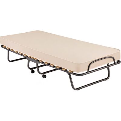 Veraflex Skládací postel Bergamo 80x190 cm - antracit Veraflex Skládací postel Bergamo 80x190 cm - antracit