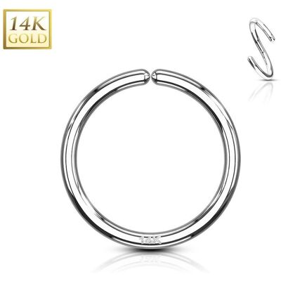 S4U Zlatý piercing - kruh, Au 585/1000 (0,27 g, 1,0 x 8 mm) S4U Zlatý piercing - kruh, Au 585/1000 (0,27 g, 1,0 x 8 mm)