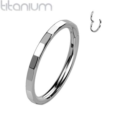 Segment kruh - helix / cartilage / tragus / septum piercing TITAN (1,2 x 10 mm) Segment kruh - helix / cartilage / tragus / septum piercing TITAN (1,2 x 10 mm)