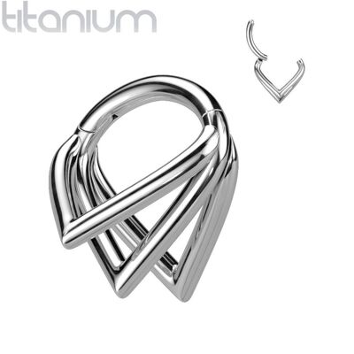 Segment kruh - helix / cartilage / tragus piercing TITAN (1,2 x 10 mm) Segment kruh - helix / cartilage / tragus piercing TITAN (1,2 x 10 mm)